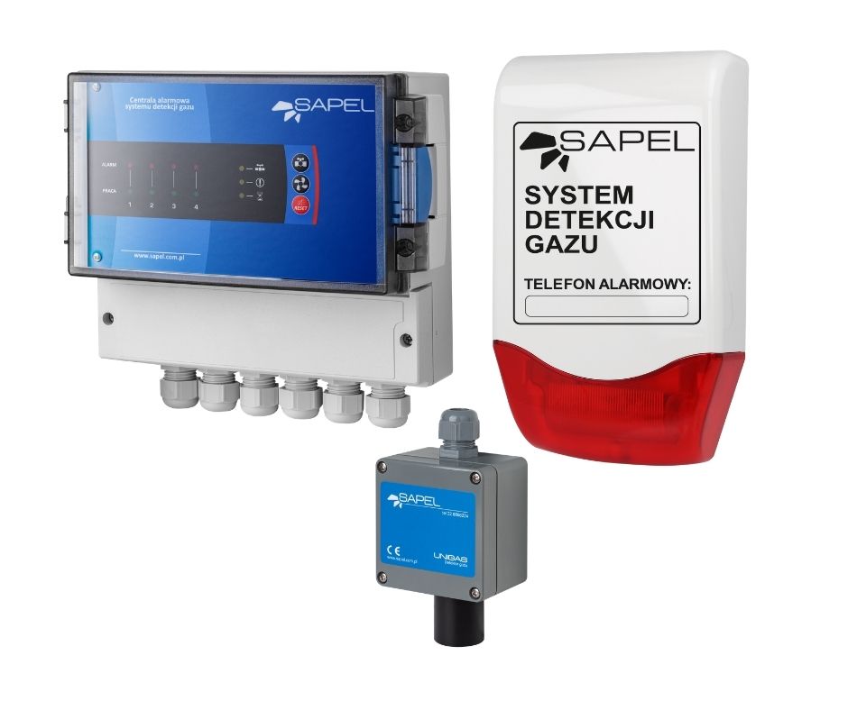 SYSTEM DETEKCJI GAZÓW SAPEL